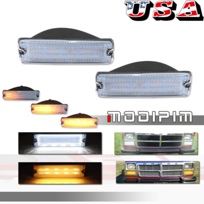 Turn Signal sequential Parking Lights For 1991-93 Dodge D150 D250 D350 W150 W250