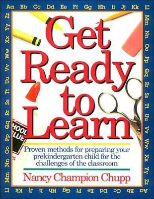 Get Ready to Learn by Nancy Chupp PRE K Prep FREE SHIPPING