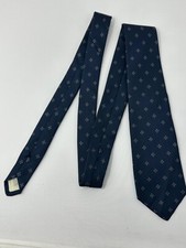 Vintage Brooks Brothers 100 Silk Geometric Pattern Tie Necktie Italy H5