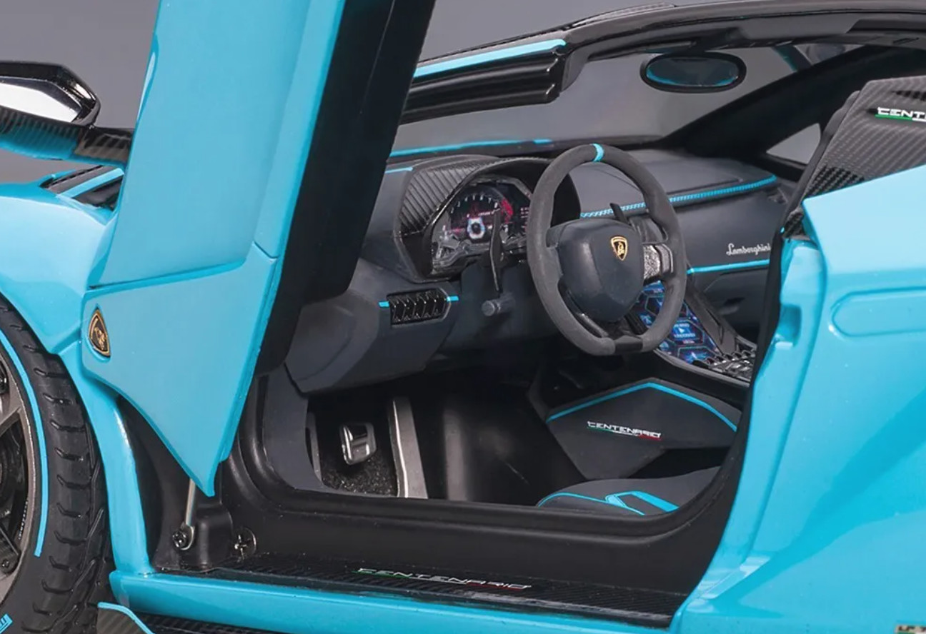 Lamborghini Race Car Hypercar w/Orig.Wheels Rims Custom Built1:18SCALE MODEL