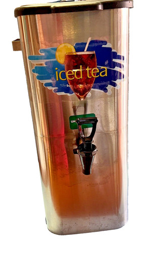 Curtis Commercial Ice Tea Dispensor Urn - 4 Gallon - UnSweet Tea TC0-421