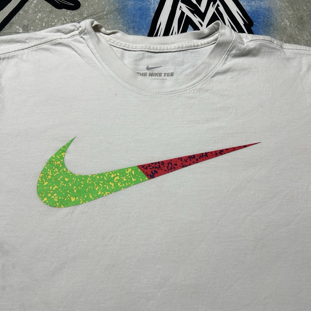 ★送料・関税込 Nike Men TEE BIG SWOOSH Nike Big Swoosh Logo Men's L T-Shirt (363277-10A) | eBay