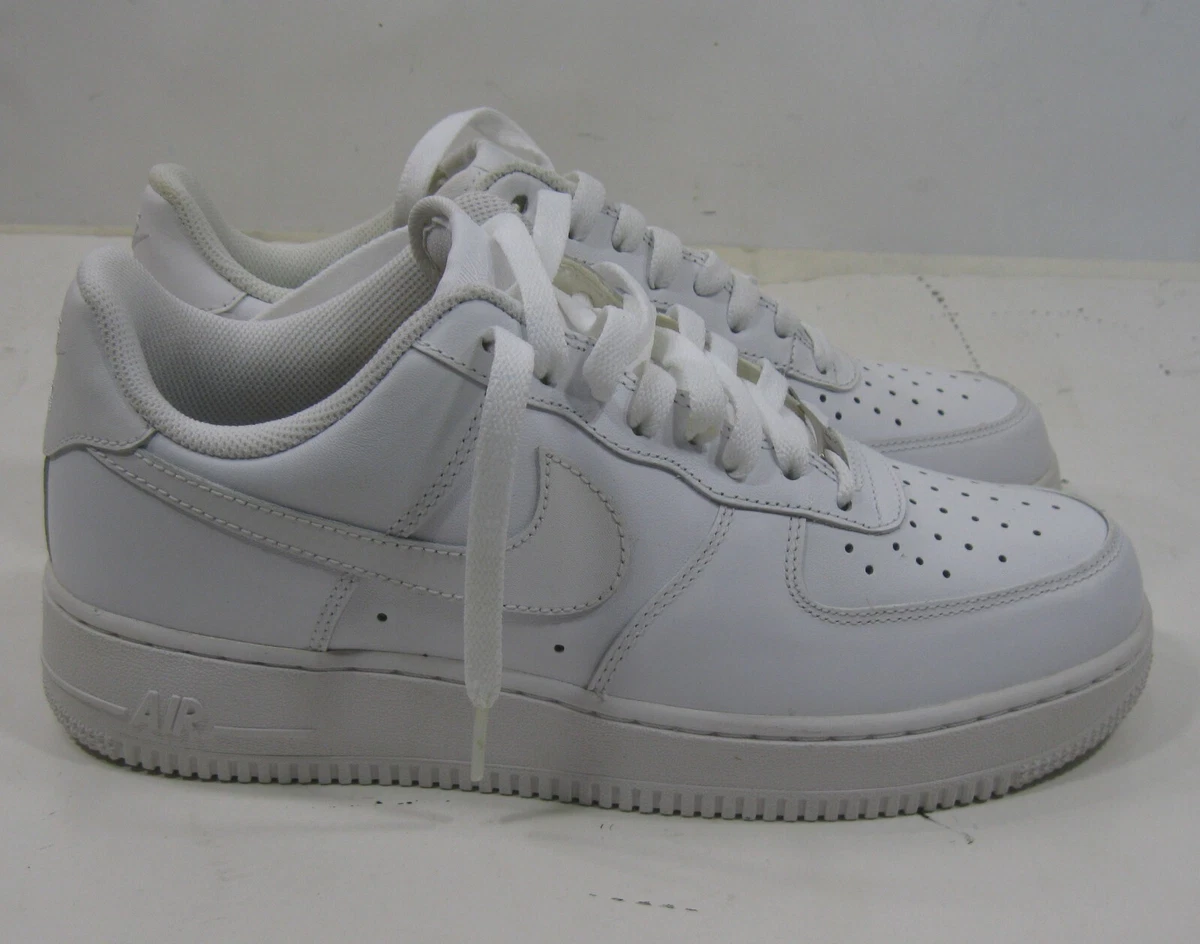  Nike Mens Air Force 1 Low 07 315122 111 White on White - Size  12