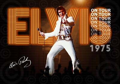 Elvis On Tour 1975 - Exklusiv Made By Mashed Designs
