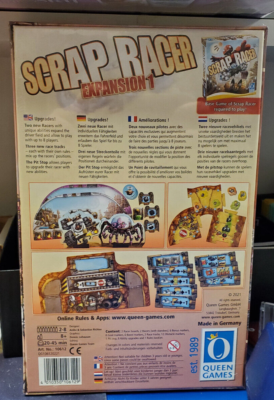 Scrap Racer expansion 1, Queen Games New in Shrink | eBay
