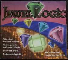 Jewel Logic PC CD-Rom 2007 Cosmi Windows Action Puzzle Video Game