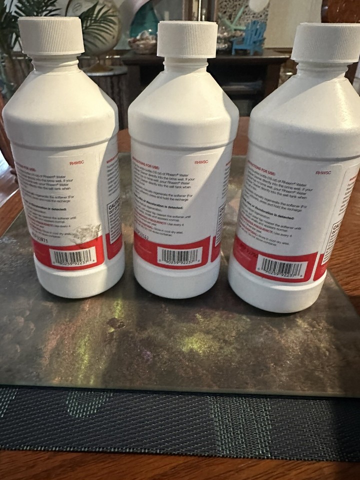 Rheem Water Softener Cleaner Maintain and Clean your Softener NEW 3