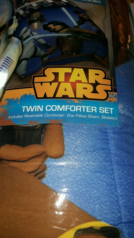 Juego de sábanas dobles y edredón Star Wars Rebels Series Foto 3 de 4