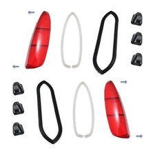 New Vw Type 3 Red Flat Tail Light Lens Seal Kit 1961-1969