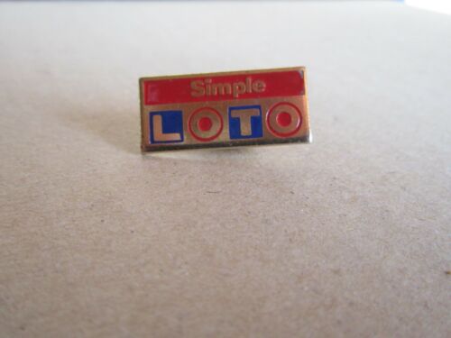 540B Pin's Lights Lotto Hazard French Of Games Pins Smiple 1X0 3/8in - Picture 1 of 3