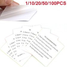 1-100 Waterproof Tent Repair Canvas Awning Sail Kites Adhesive Patches Tape Kit