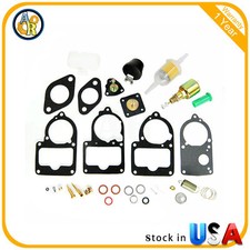 Vw Solex Brosol Bocar 28-34 Pict3 Rebuild Universal Kit Cut Off Valve Float