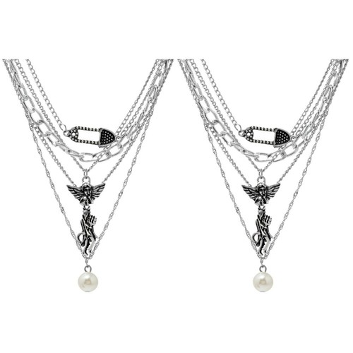 Charming Neck Lace Multilayered Pendant Choker Retro Clavicle Chain