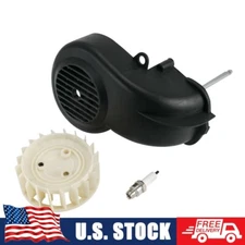 Air Shroud Cooling Fan Assembly Kit Universal Fit 2-Stroke Yamaha Jog 90 90cc