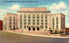 Vintage Postcard Tennessee State Office Building Nashville TN               7375