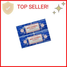 Satya Sai Baba Nag Champa Agarbatti Pack of 2 Incense Sticks Boxes 250gms Each H