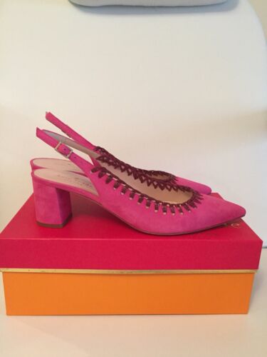 KATE SPADE MADISON SUEDE SLINGBACK PUMPS