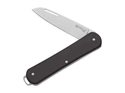 Fox Knives Vulpis 130 Aluminum Black 42a Klappmesser N690 Slipjoint FX-VP130 BK - Bild 1 von 2