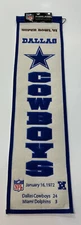 Dallas Cowboys NFL Super Bowl VI Winning Streak Embroidered Heritage Banner!!!