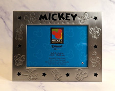 Year 2000 Genuine Mickey Unlimited Photo Frame Metal Disney Mouse 6x4 in.