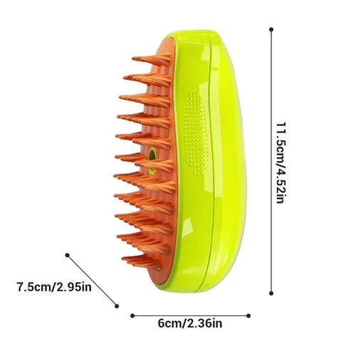Cat Dog Steamy Brush Steam Brush Electric Sprayer for Massage Pet Grooming Tool - Picture 7 of 11
