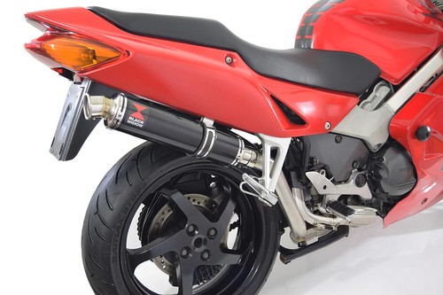Kit silencieux d'échappement haut niveau bidon rond BN35R VFR 800 1998-2003 (RC46) BN35R - Photo 6/6