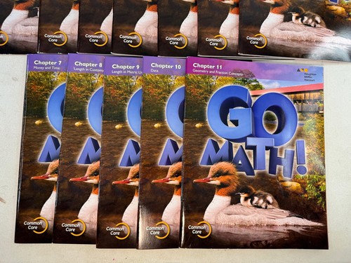 GO MATH FULL SET GRADE 2 NEW ALL CHAPTERS & STUDENT RESOURCES 12 ISSUES NEW - Picture 5 of 5