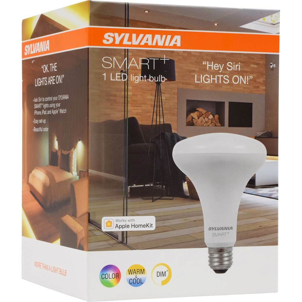 SYLVANIA SMART+ 1 LED LIGHT BULB/ WORKS WITH APPLE HOME KIT- 10W/800 LUMENS- NEW