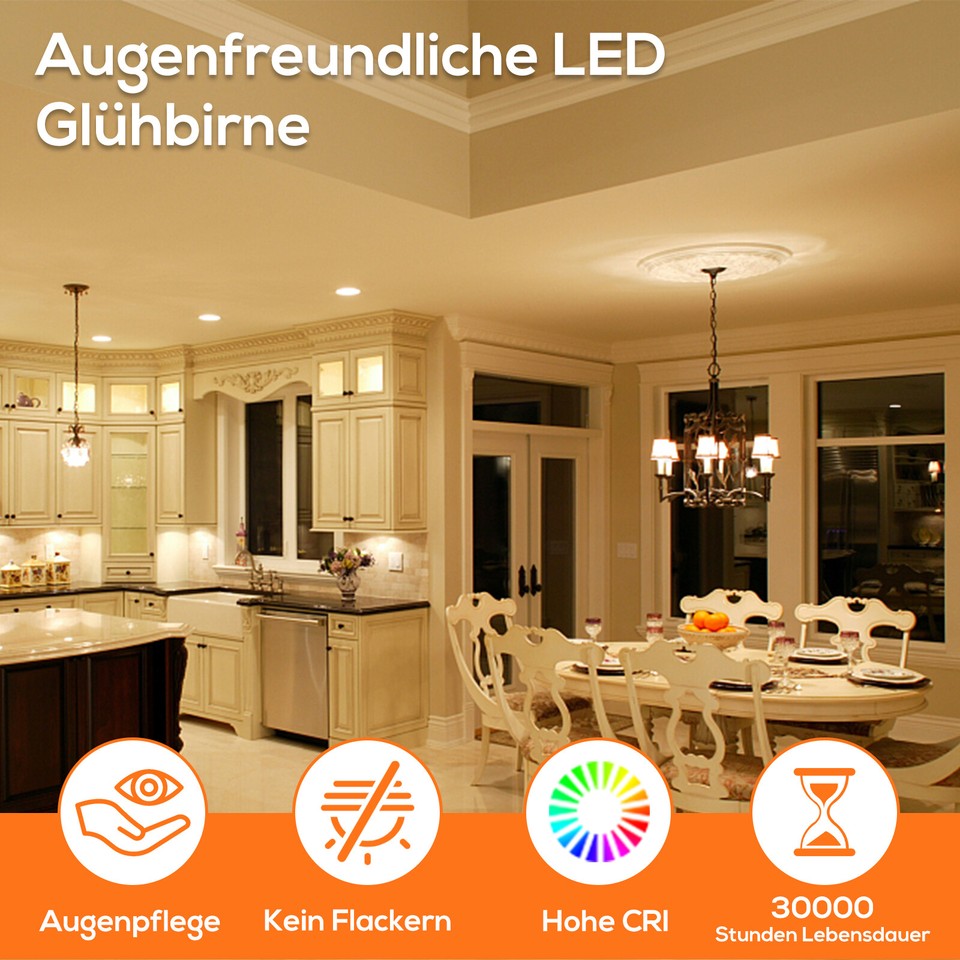 1X-100X GU10 LED Birnen 5W 7W Warmweiß Kaltweiß Spot Leuchtmittel