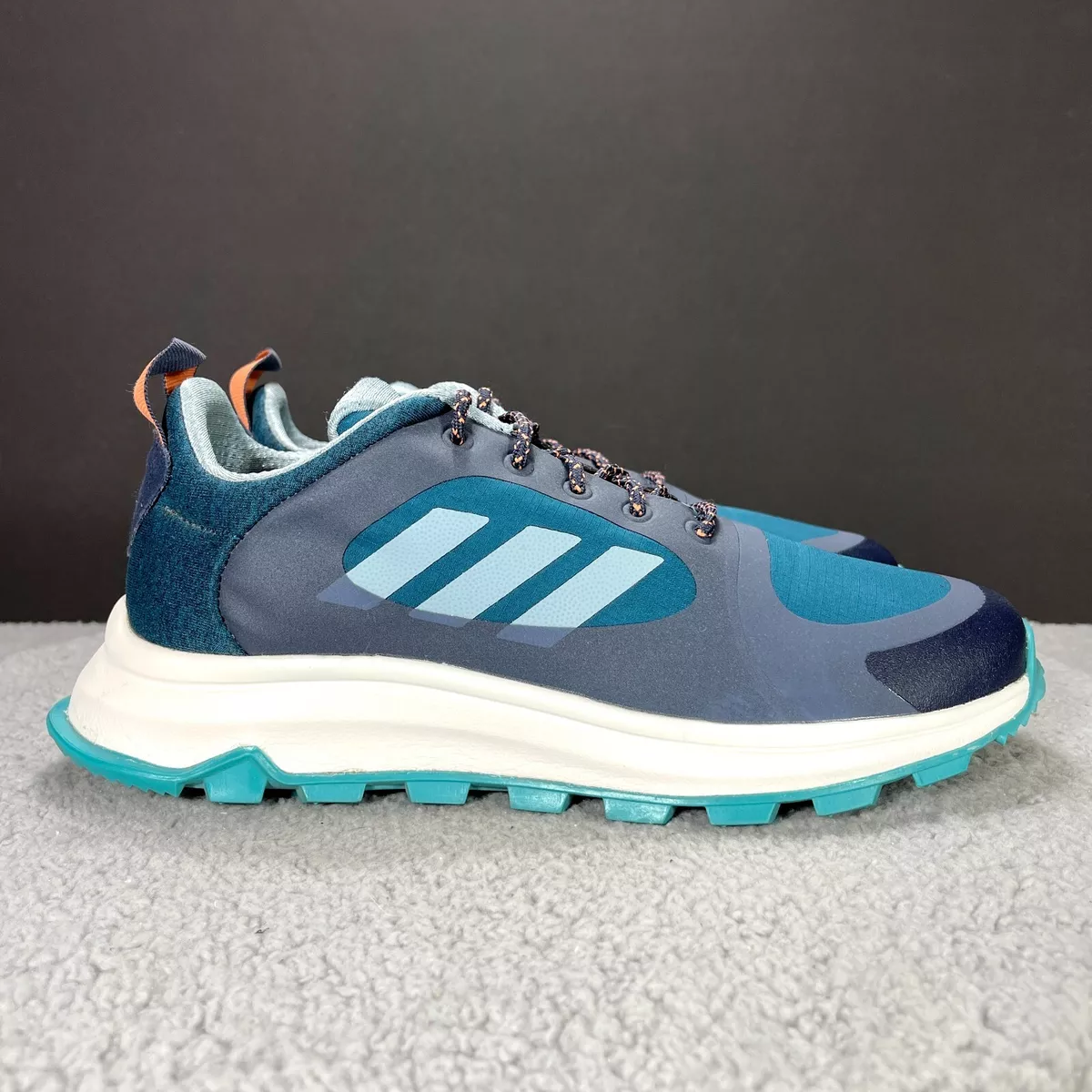 adidas Trail Trace Size 8.5 Trail Shoes Blue Gray | eBay