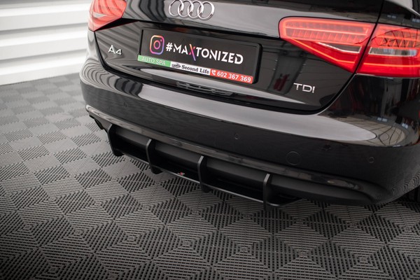 Street Pro HeckschüRze Diffusor FüR Audi A4 B8 Facelift Heckansatz-image