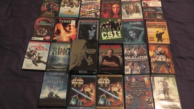 my star wars dvd collection