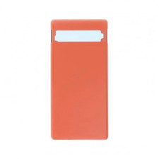 For Google Pixel 7a Replacement Rear Battery Cover With Adhesive (Orange)