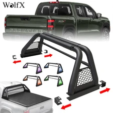 Adjustable Roll Sport Bar Chase Rack Bed Bar For 2001-2023 Nissan Frontier Truck