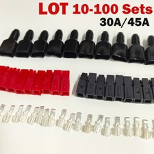 Lot 10-100Sets 30/45Amp Connector with Sleeve Power Connector Quick Disconnect