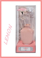 Reed Diffuser Ceramic Vase + Oil Aroma/Sticks Feeding Scent Aromatherapy (F-S)