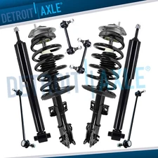 Front Struts w/ Coil Spring Rear Shocks Suspension Kit for 2003-2014 Volvo XC90