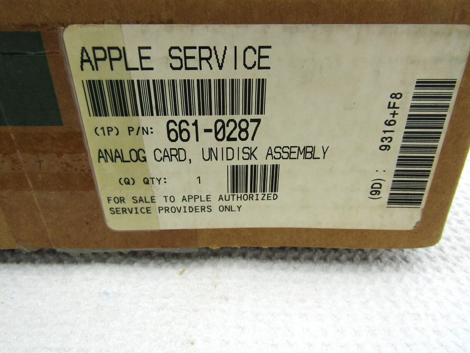 Apple 661-0287 5.25" Unidisk Analog CD Card Vintage 1986 820-0190-A - Image 4 of 4