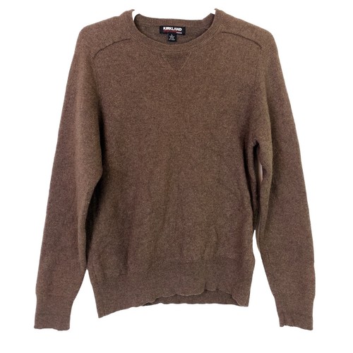 BATONER Signature Crew Neck Sweater Size: 3 Green BN-24FM-037 Men