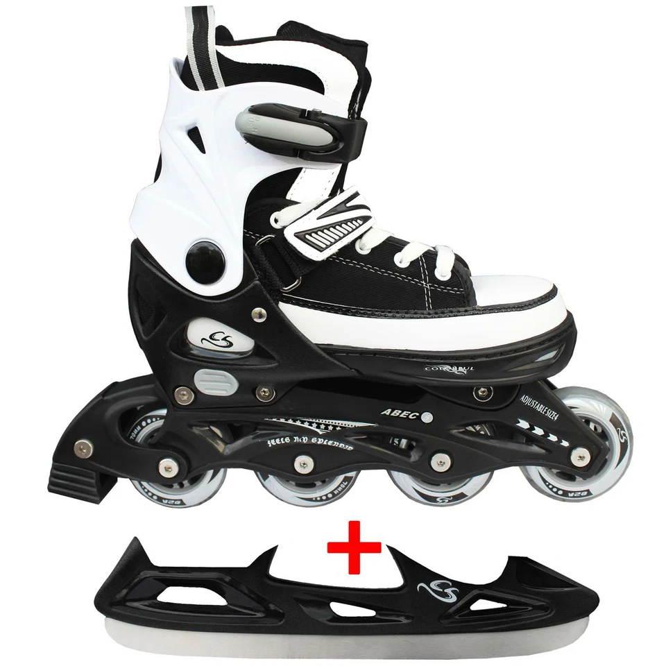 Cox Swain Sneak Kinder Inline Skates & Kinder Schlittschuh 2 in 1