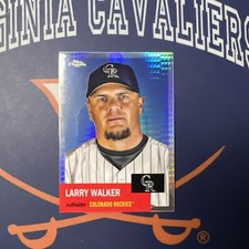 2022 Topps Chrome Platinum Anniversary Larry Walker #412 Prism Refractor