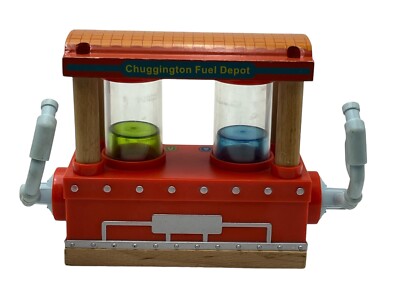 CHUGGINGTON Fuel Depot 2011 Wooden Railway Working Train Learning Curve