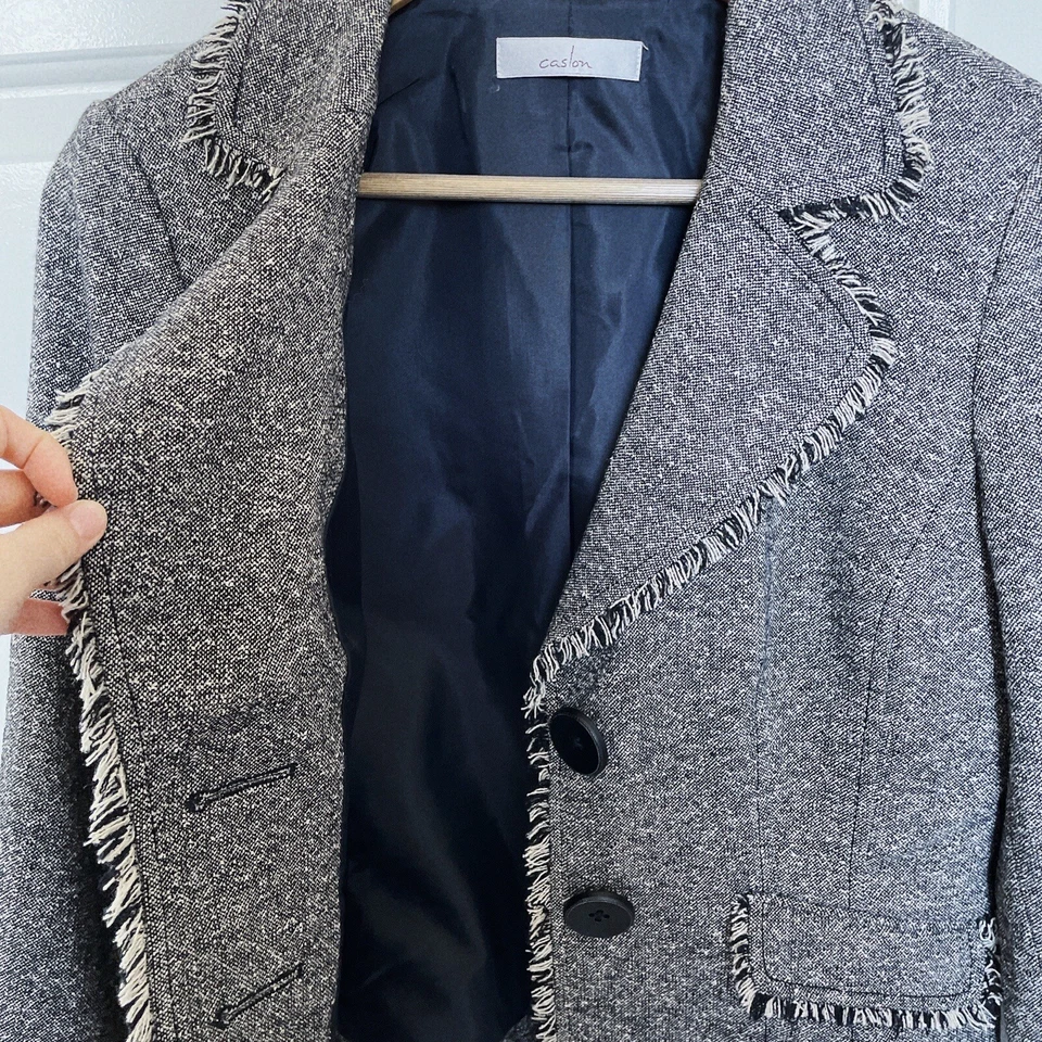 Caslon Womens Wool Blend Blazer Jacket Size M - Image 3 of 4