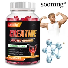 Creatine Monohydrate Gummies Muscle Gain 5000 mg per serving (5 g)