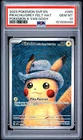 2023 POKEMON SVP EN-SV BLACK STAR PROMO #085 PIKACHU WITH GREY FELT HAT PSA 10