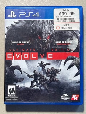 PlayStation 4 PS4 Evolve Ultimate Edition 