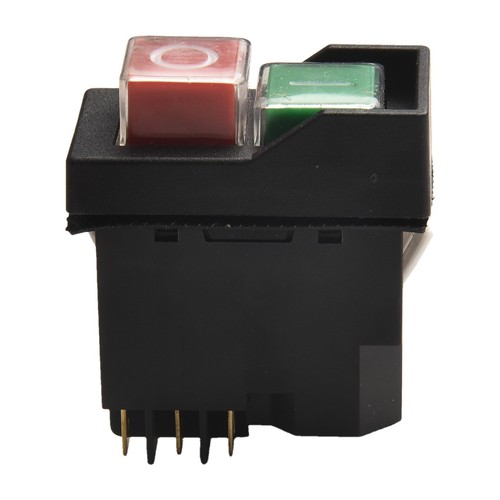 Interruptor pulsador KJD17 función electromagnética materiales de alta calidad - Imagen 10 de 12