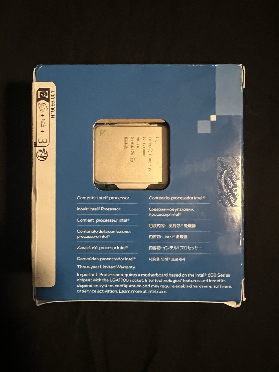 Intel Core i5-12600KF Processor (4.9 GHz, 10 Cores