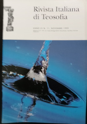 Italienische Zeitschrift für Theosophie Nr. 11 Nov 1999 Blavatsky Olcott 17. November 1875
