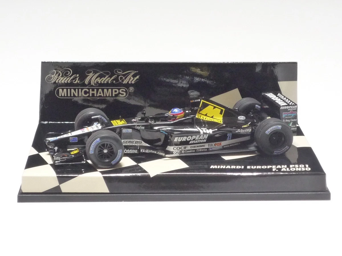 MINICHAMPS EUROPEAN MINARDI F1 X2 Private Session Fiorano